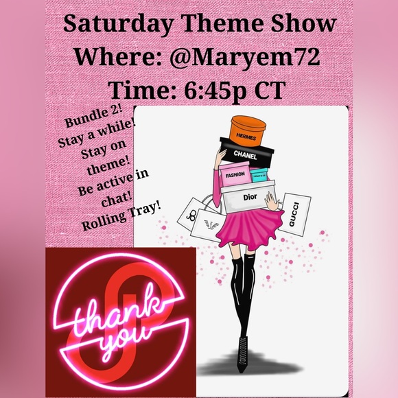 Handbags - Our Saturday Theme Show! Share 2! 6:45p CT!